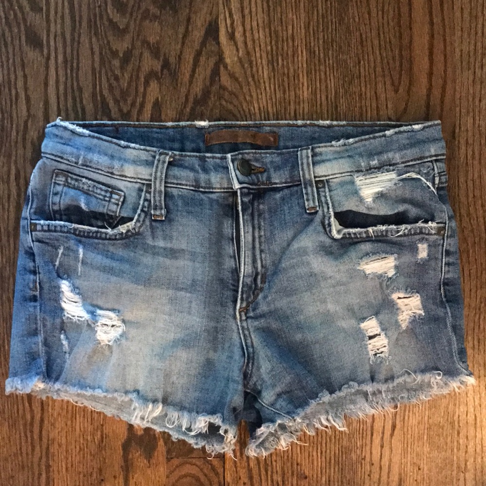 Joe’s Jeans Distressed Denim Shorts